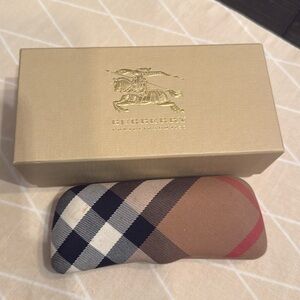 Burberry eyeglasses case